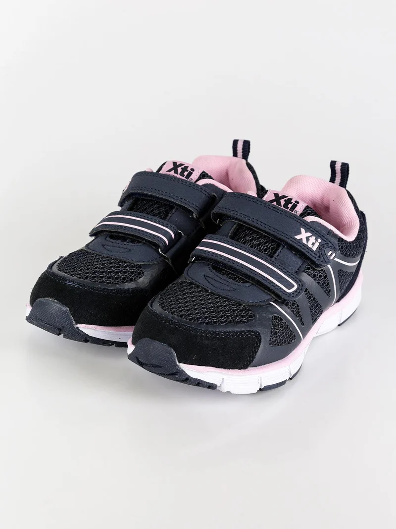 Scarpe da bambina con strappi - blu scuro