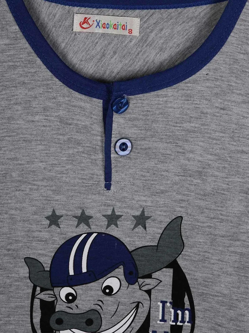 Pigiama bimbo 2 pezzi - blu