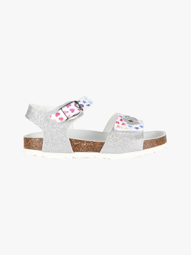 Sandali anatomici da bambina con stampa - multicolore