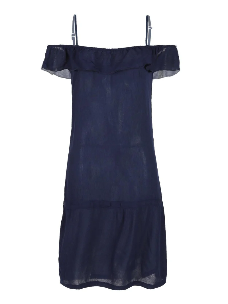 Vestitino da casa spalla stretta - blu scuro