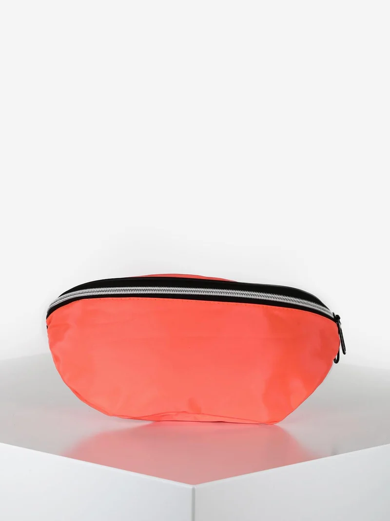 Marsupio in nylon - corallo