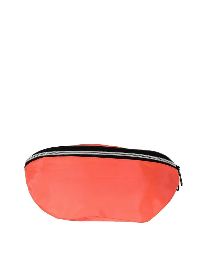 Marsupio in nylon - corallo