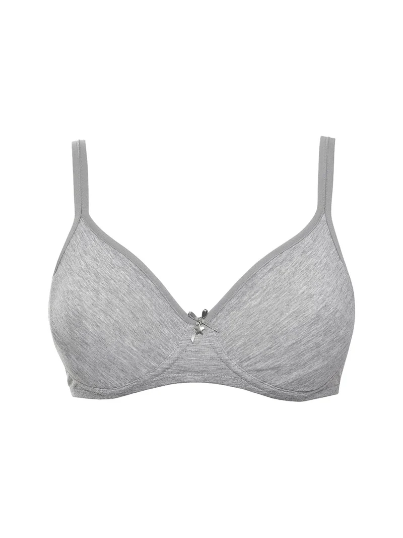 Reggiseno semi imbottito coppa B 1452 - grigio