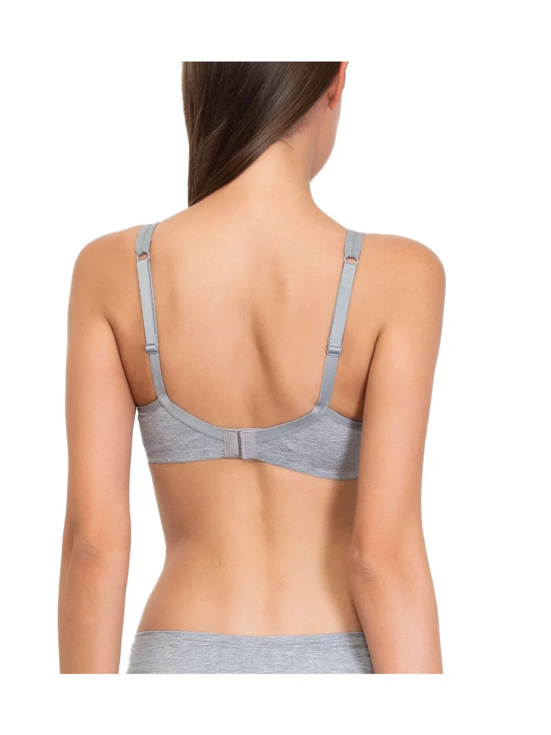 Reggiseno semi imbottito coppa B 1452 - grigio