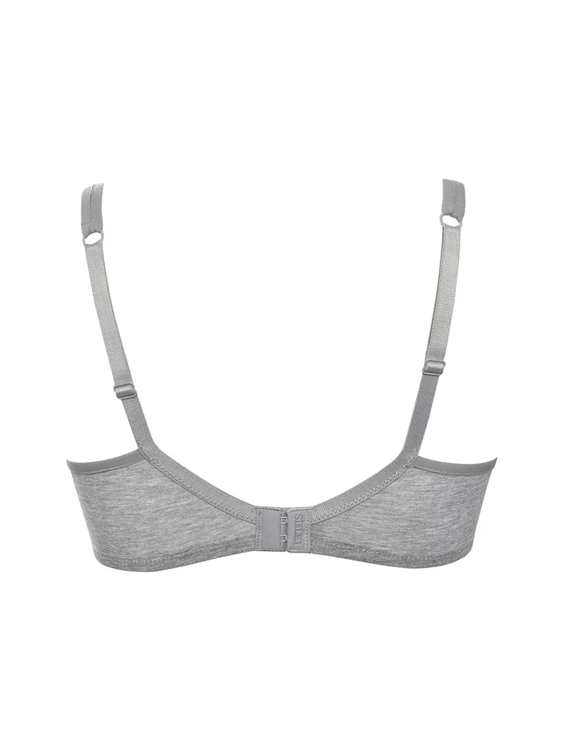 Reggiseno semi imbottito coppa B 1452 - grigio