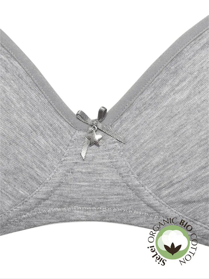 Reggiseno semi imbottito coppa B 1452 - grigio