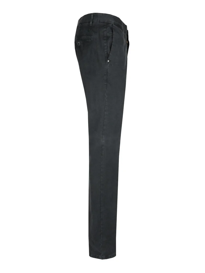 Pantaloni classici in cotone - blu