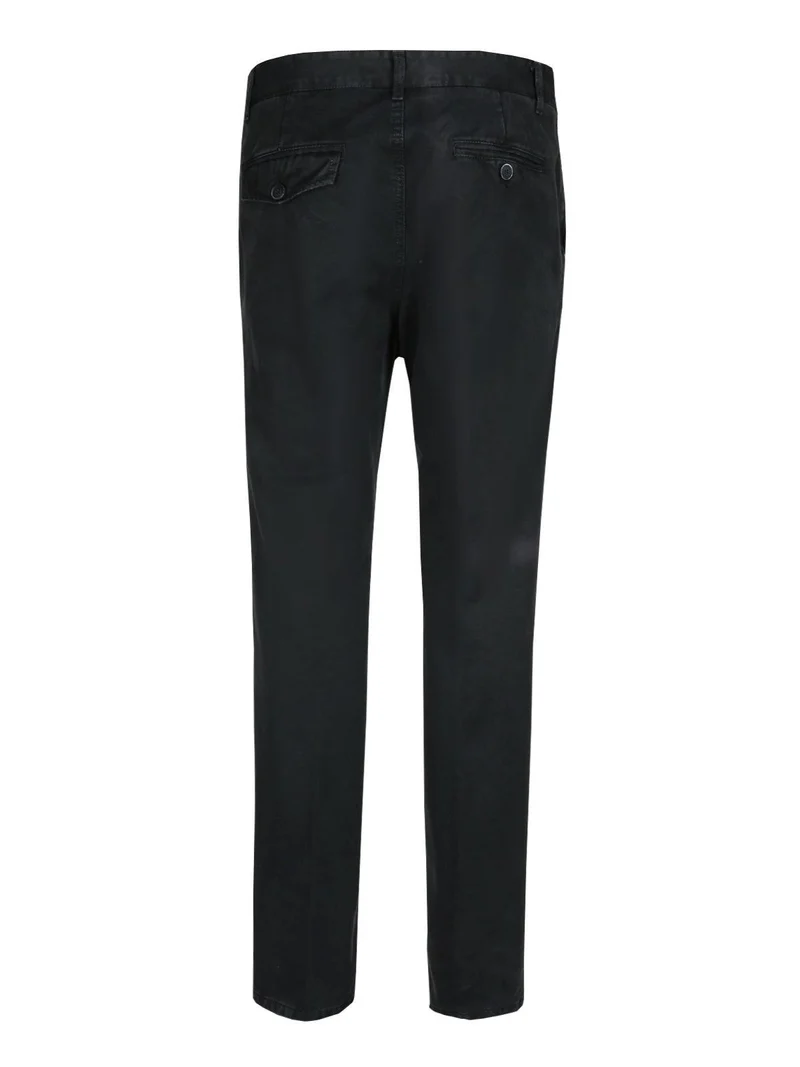 Pantaloni classici in cotone - blu