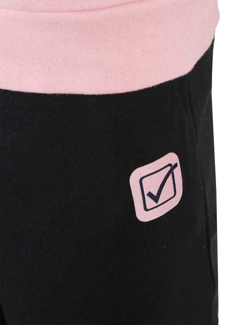 Pigiama donna in cotone interlock - rosa