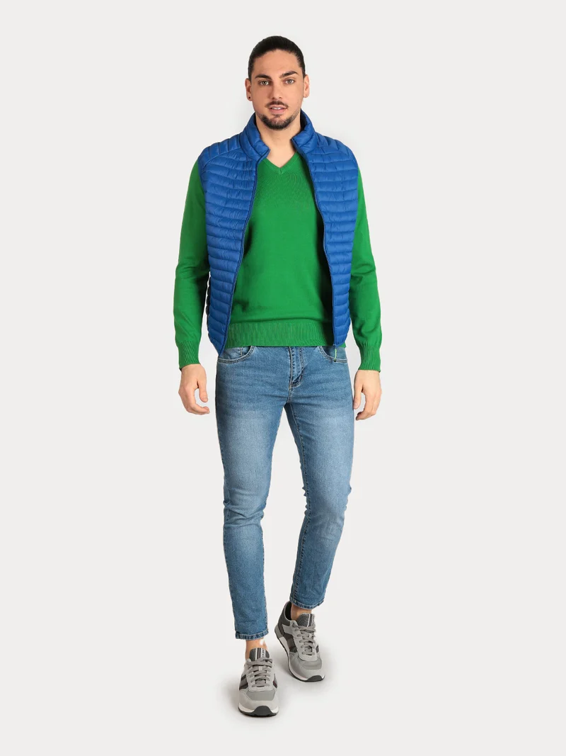 Smanicato leggero uomo - blu