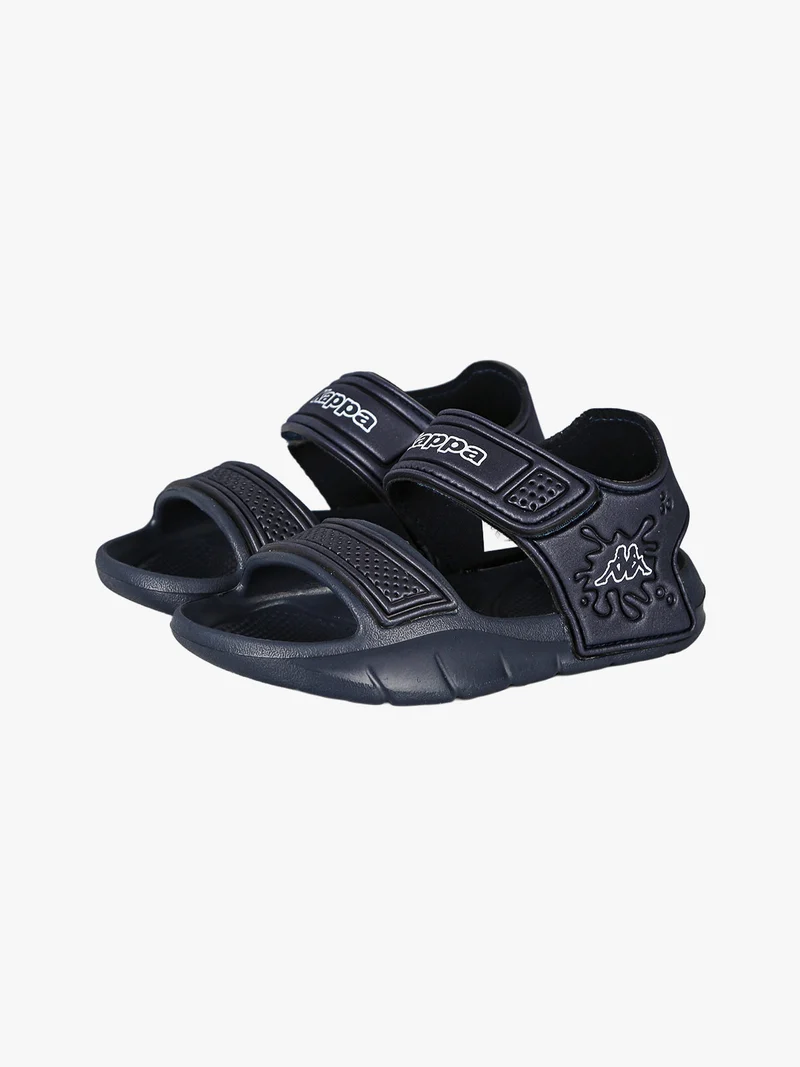 SPLASH Sandali da bambino in gomma con cinturino a strappo - blu scuro