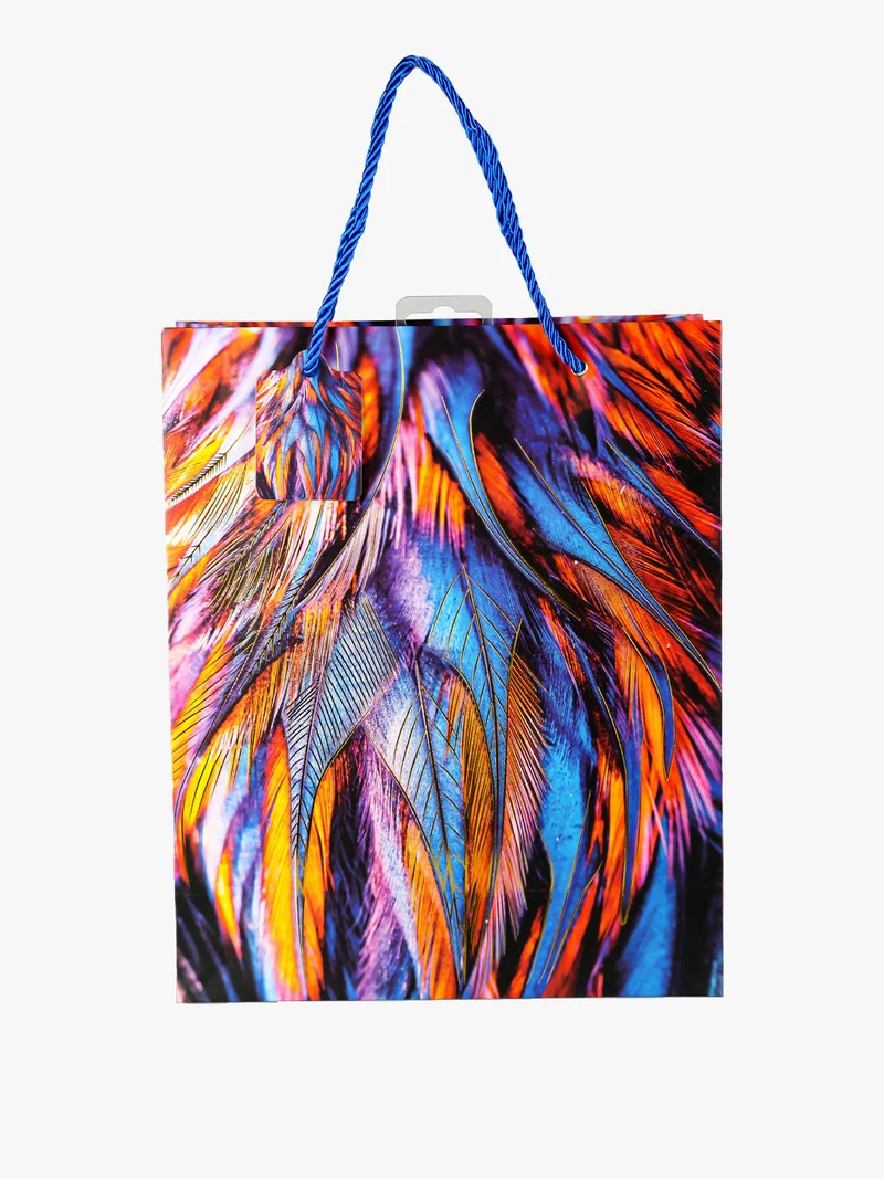 Sacchetto da regalo colorato in carta - multicolore