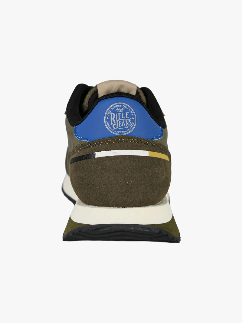 EVARAGE Sneakers da uomo stringate - militare