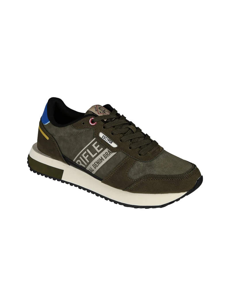 EVARAGE Sneakers da uomo stringate - militare