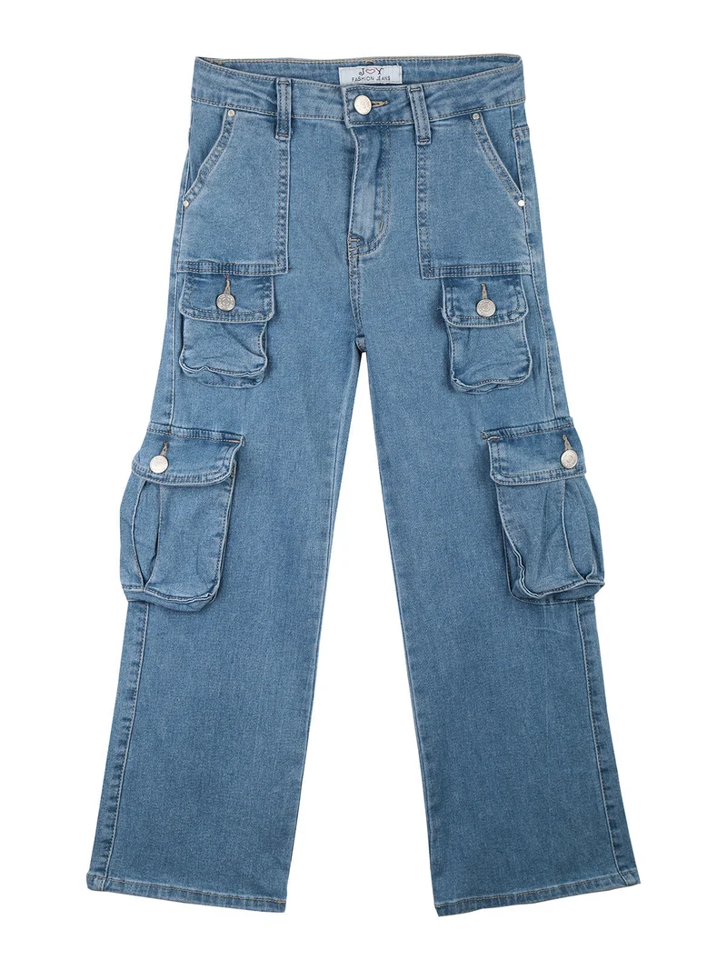 Jeans da ragazza con tasconi - jeans
