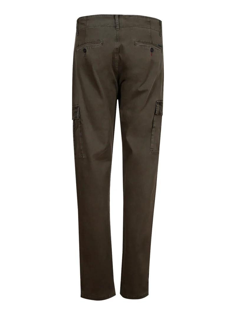 Pantaloni con tasconi uomo - militare