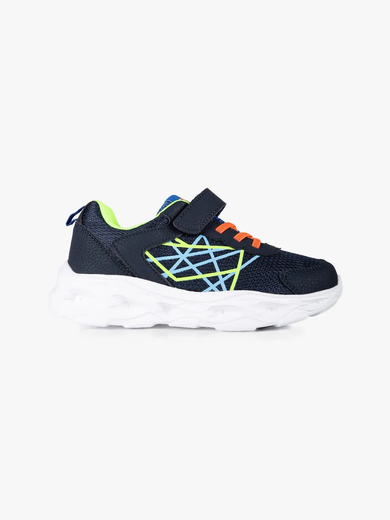 Sneakers da bambino con strappo - blu scuro