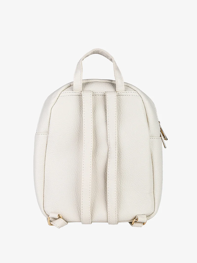 Zainetto donna in ecopelle - beige