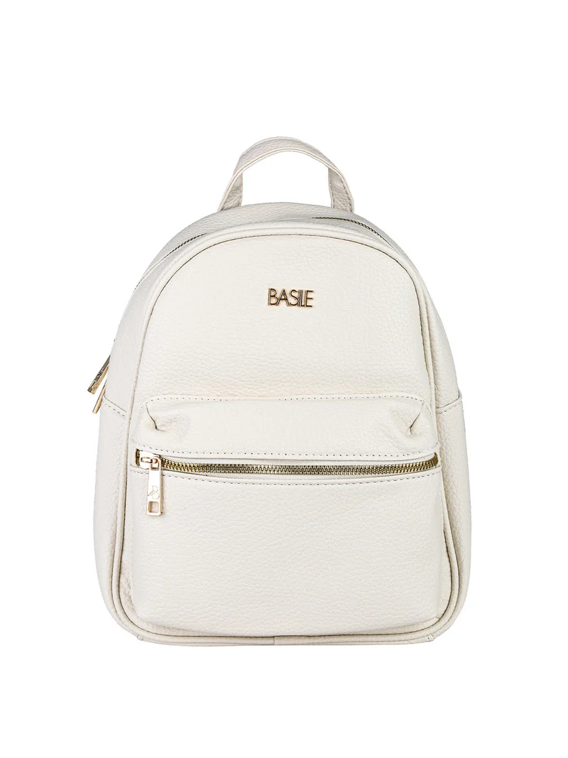 Zainetto donna in ecopelle - beige