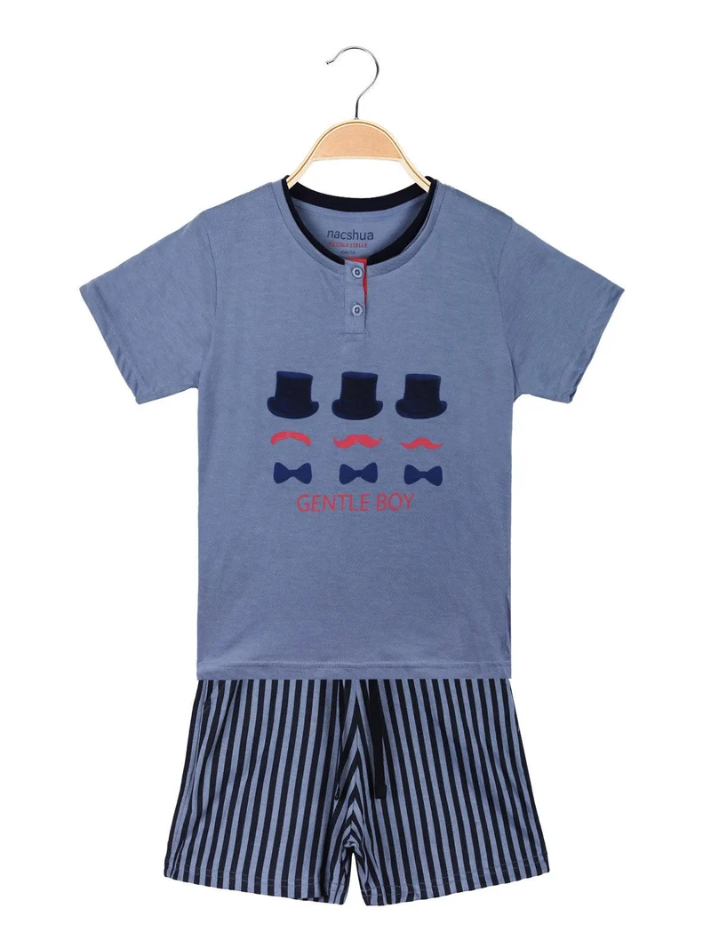Pigiama corto bambino - jeans