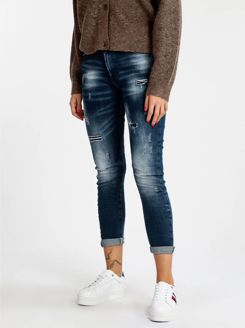 Jeans donna con strappi - jeans