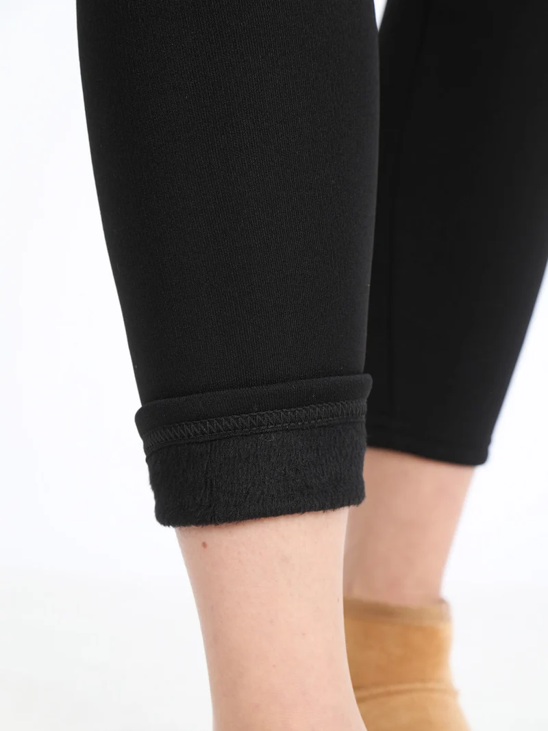 Leggings Orsetto pancia piatta - nero