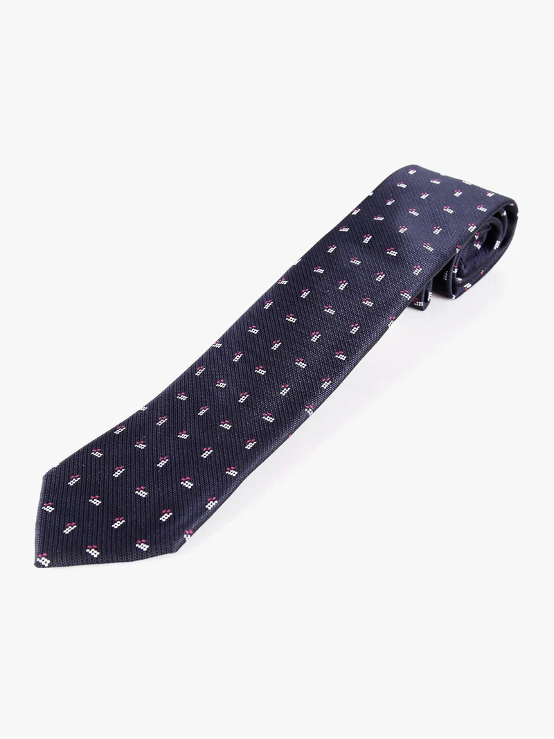 Cravatta classica uomo - blu scuro