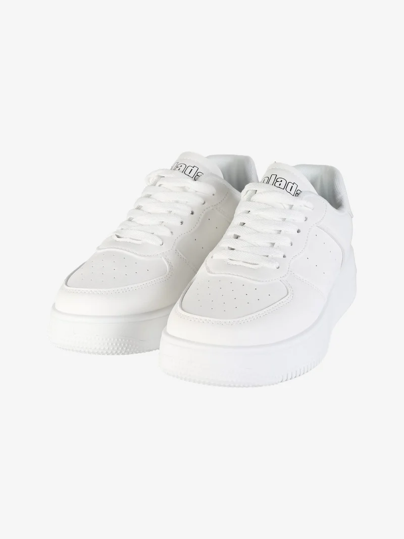 Sneakers donna stringate - bianco