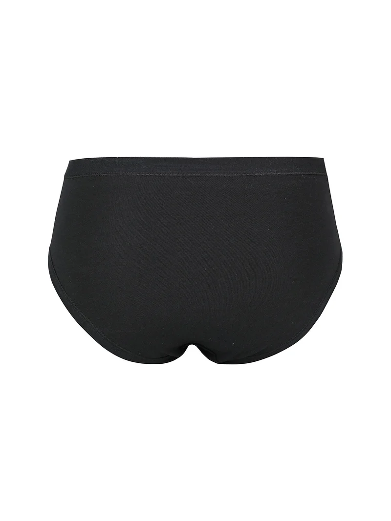 Slip donna midi - nero
