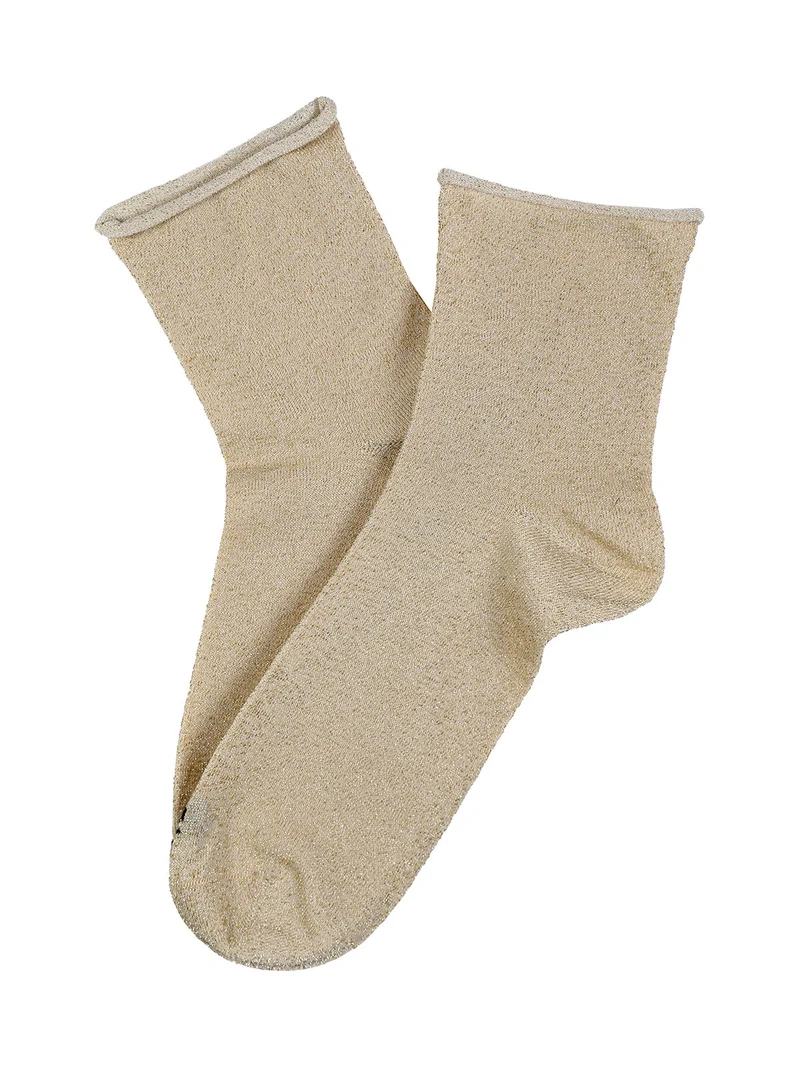 Calze donna lurex - oro
