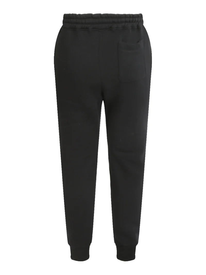 Pantaloni sportivi uomo con cavallo basso - nero