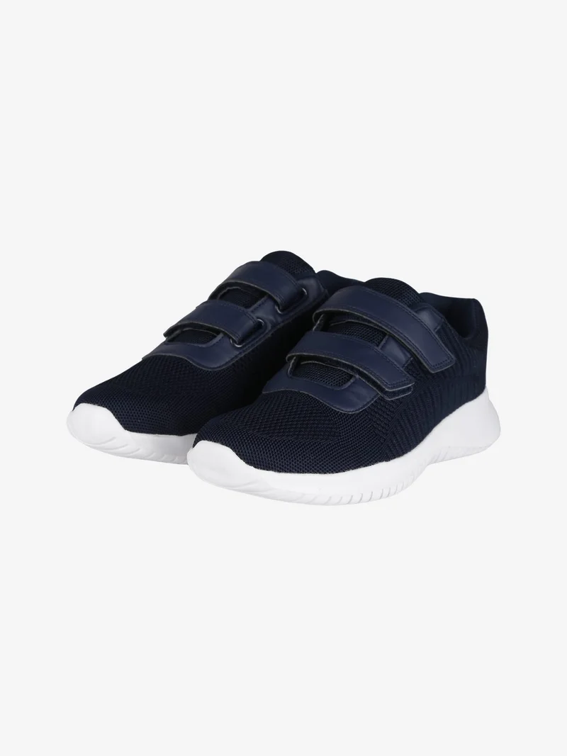 Sneakers da uomo con cinturino a strappo - blu scuro