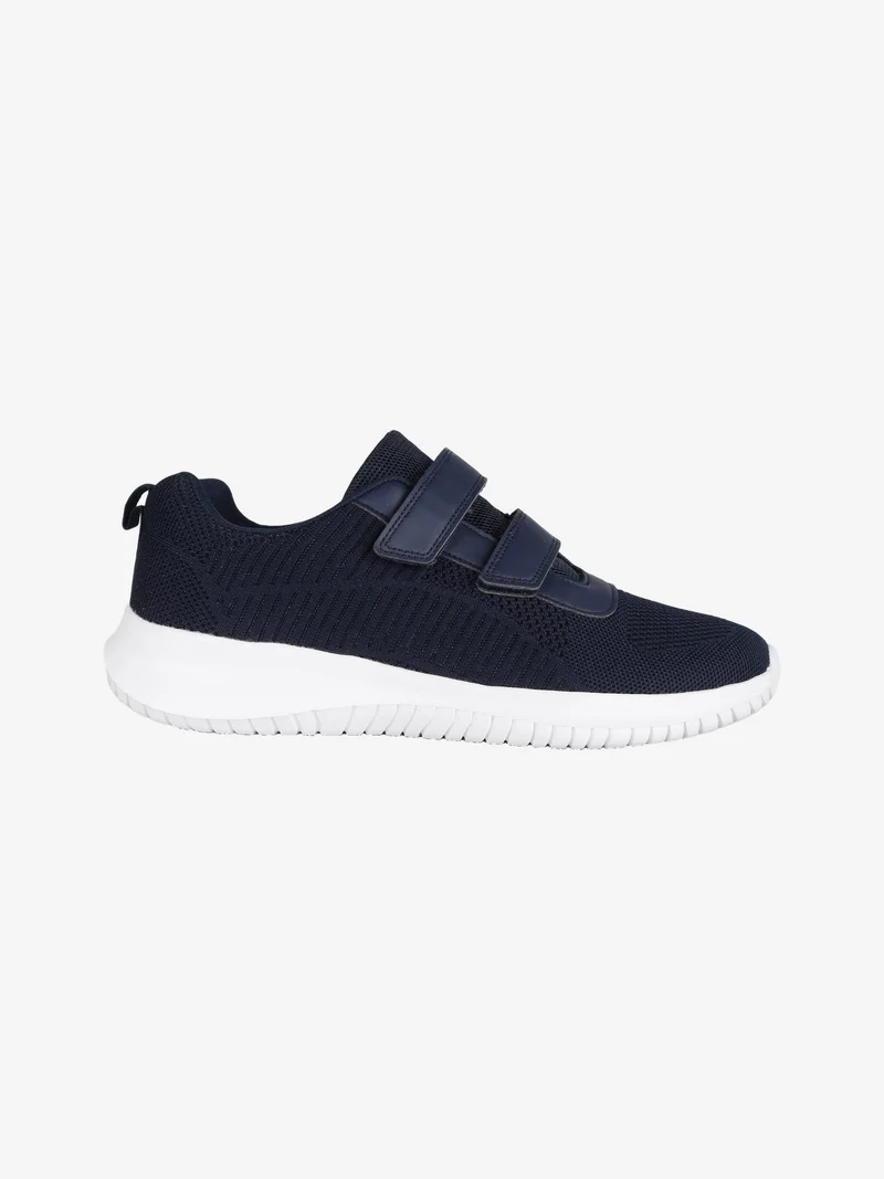 Sneakers da uomo con cinturino a strappo - blu scuro