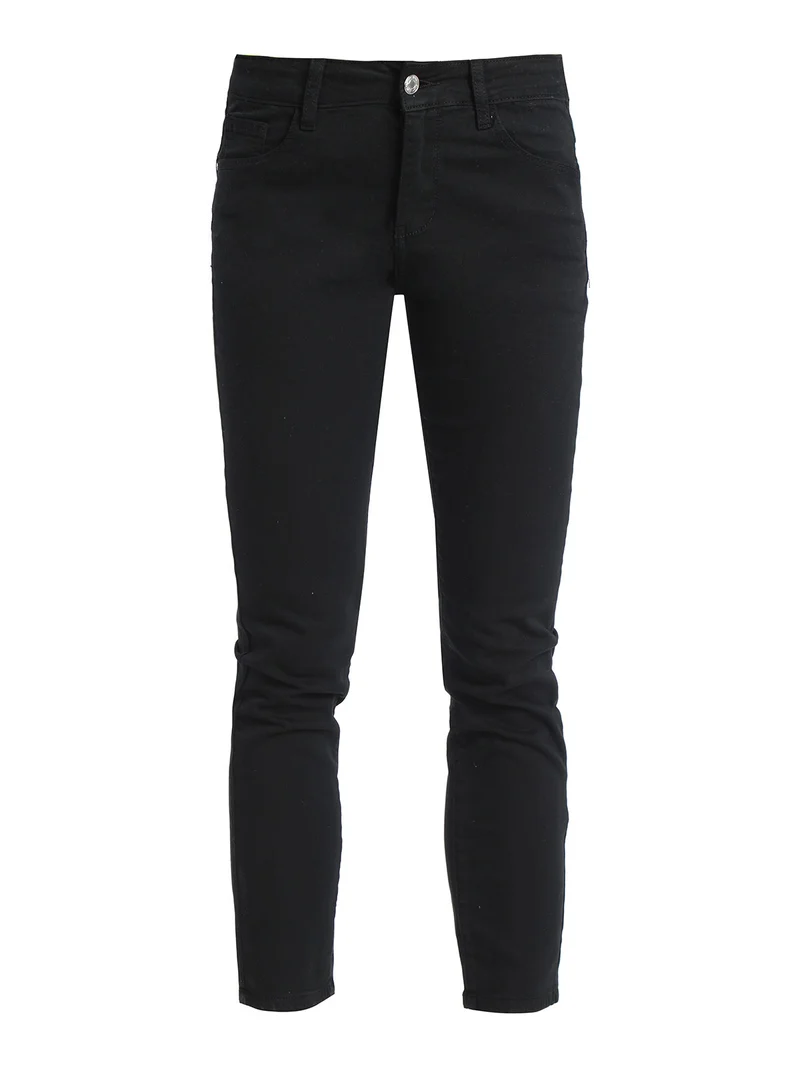 Pantaloni skinny da donna - nero