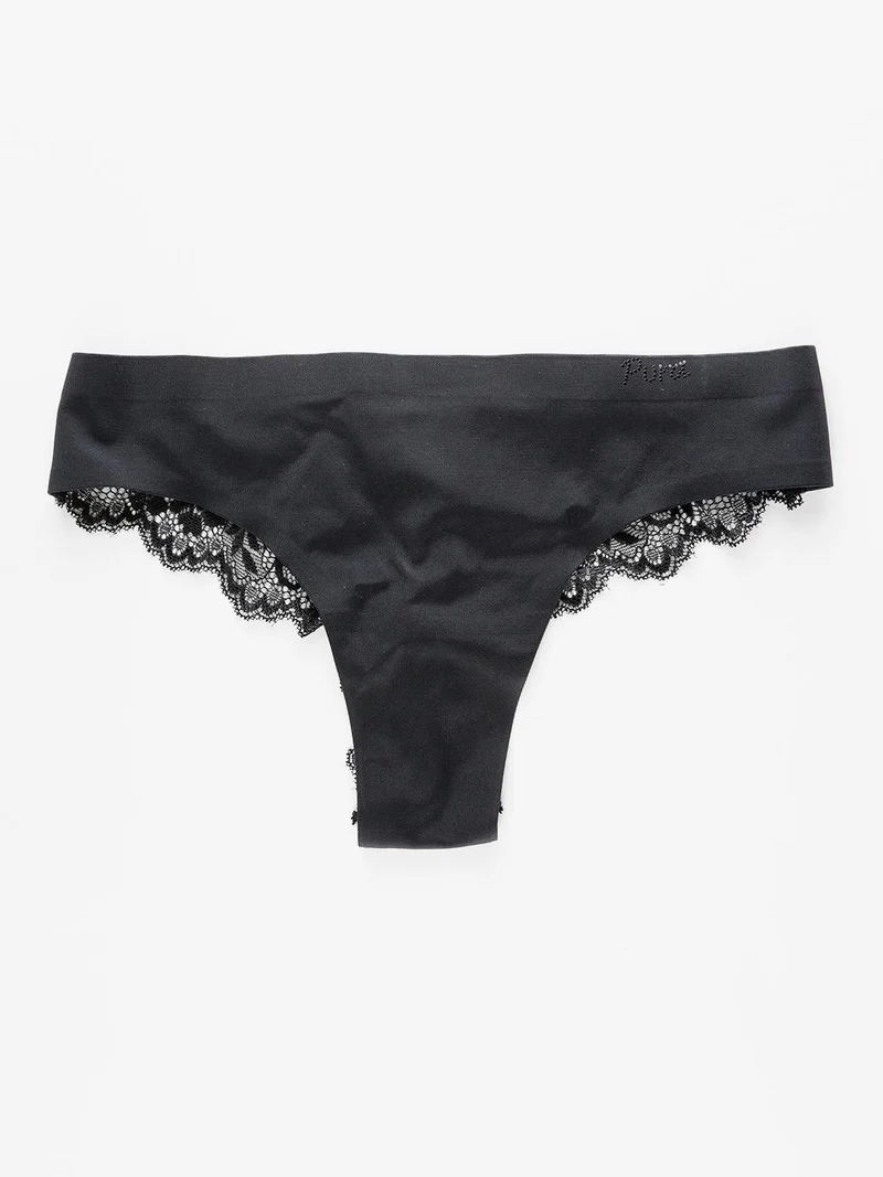 brasiliana donna con pizzo ROSY - nero