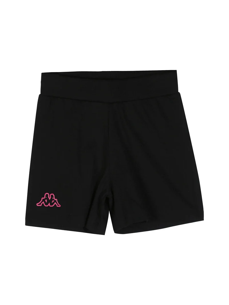 Completo corto da ragazza in cotone con t-shirt mimetica e shorts - turchese
