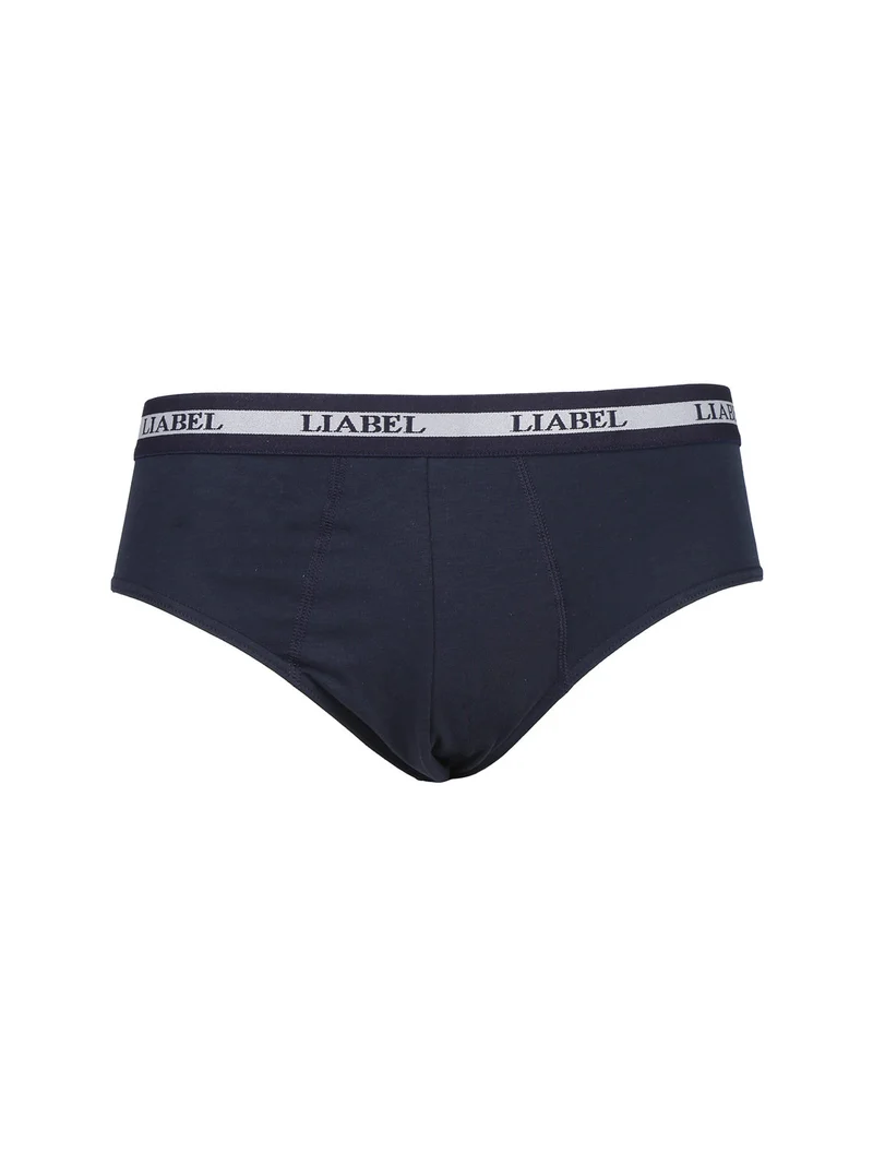 Slip da uomo in cotone elasticizzato - blu scuro