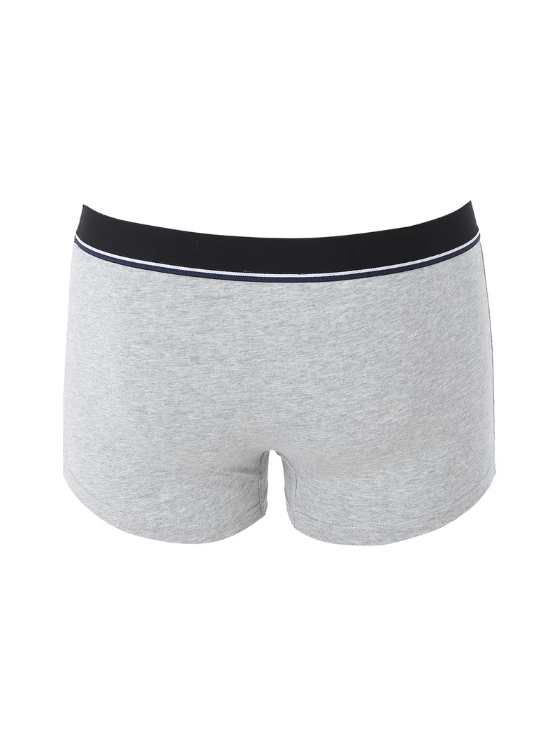 Boxer da uomo in cotone - grigio