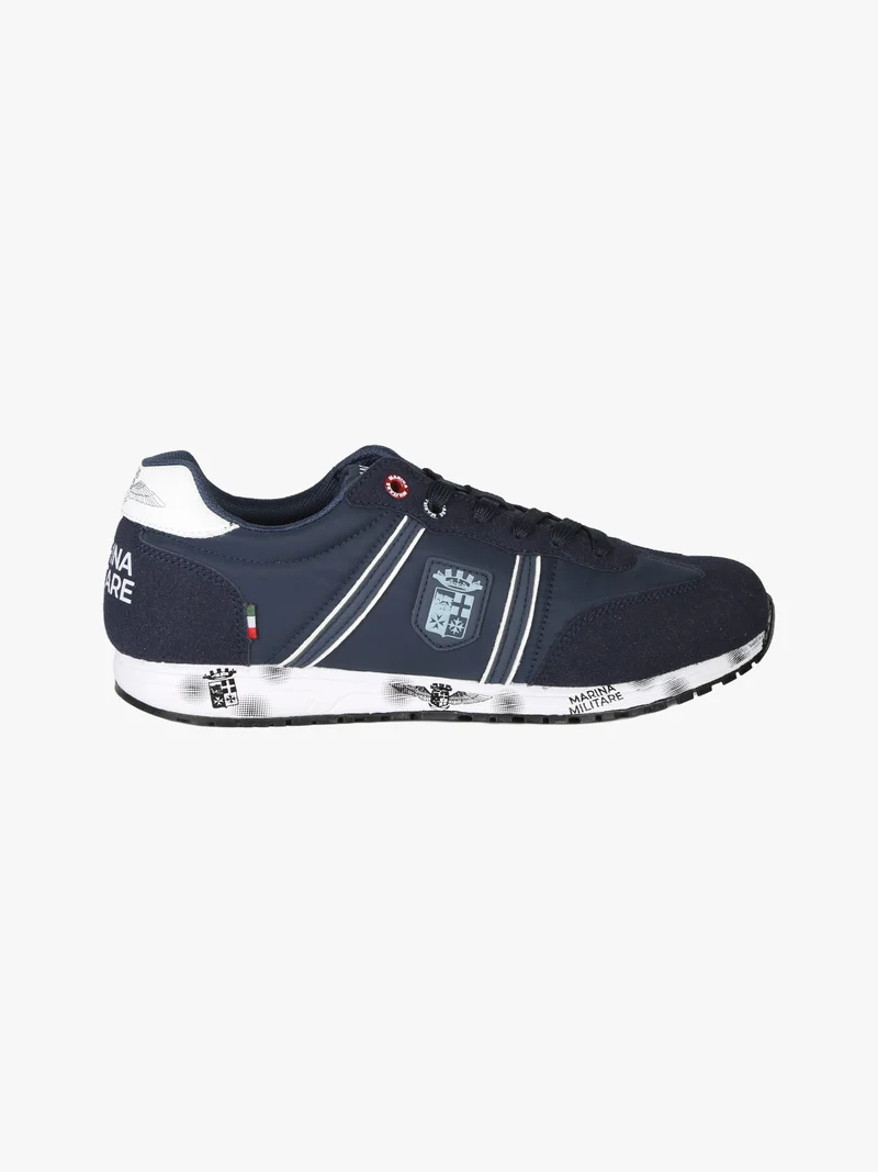 Sneakers da uomo stringate - blu scuro