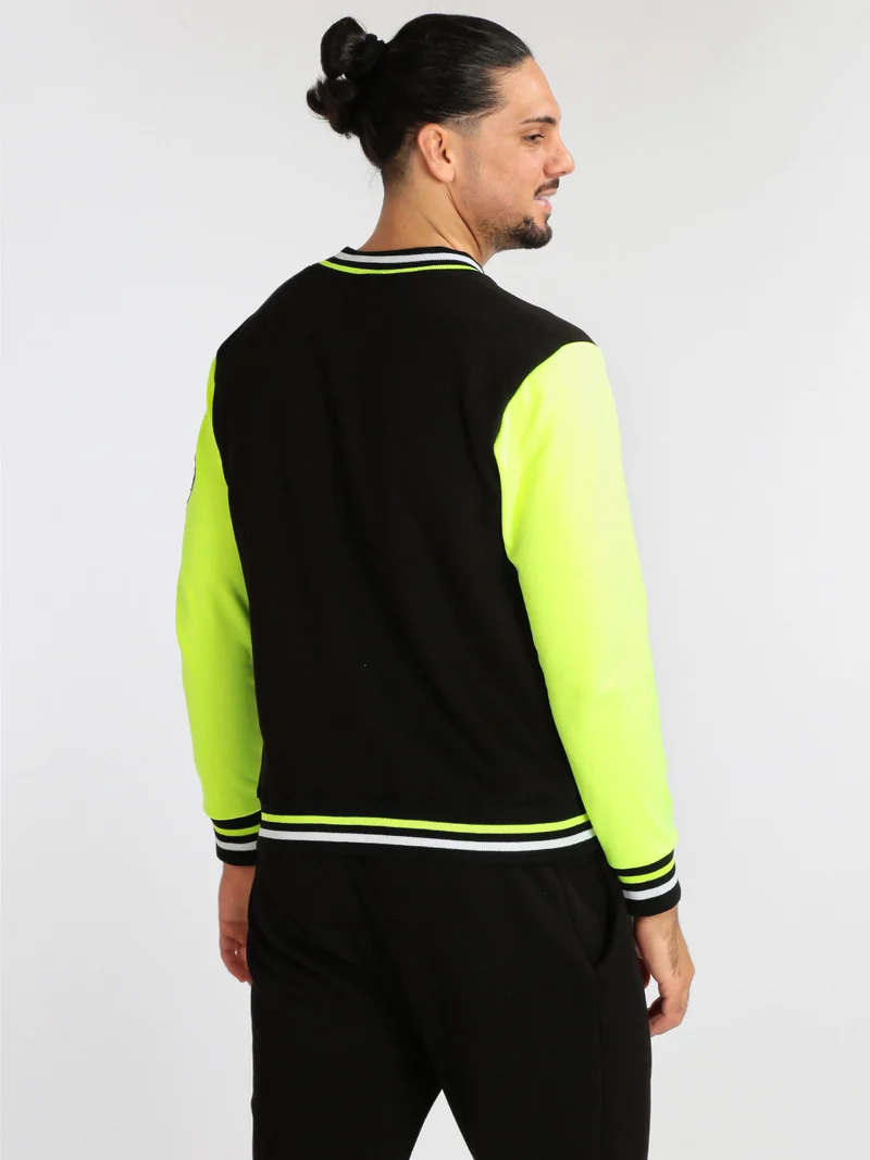 Giacca bomber uomo - nero