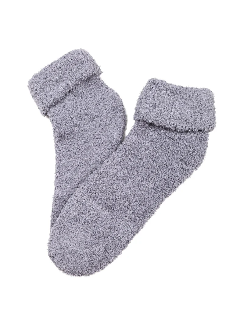 Calze donna termiche morbidone - fango