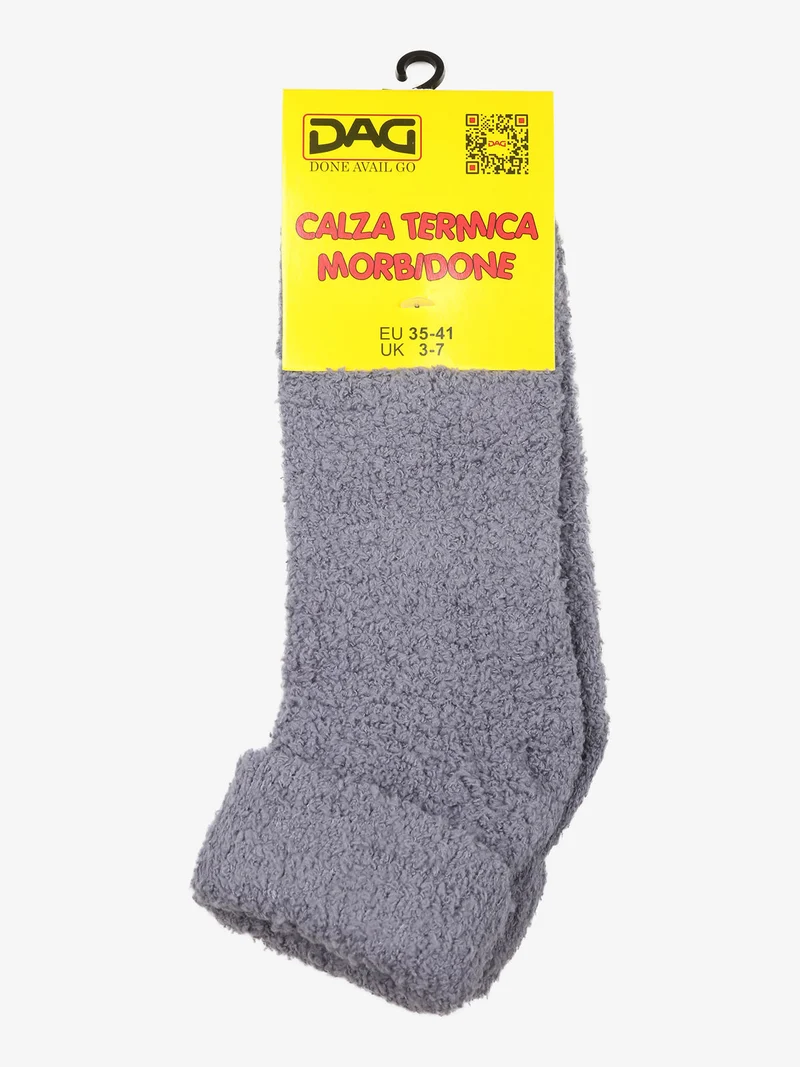 Calze donna termiche morbidone - fango