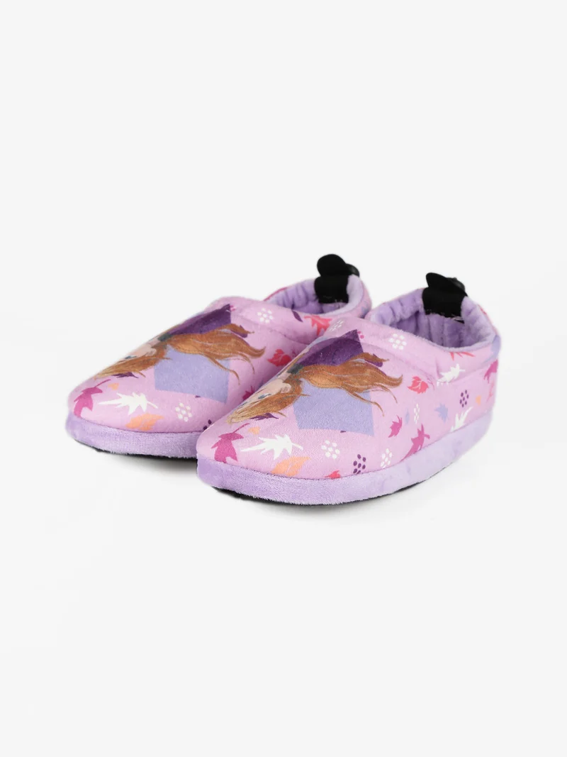 Pantofole chiuse da bambina Frozen - lilla