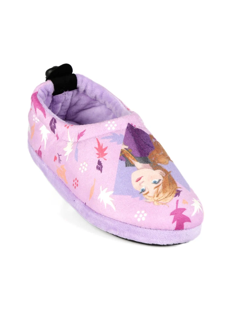 Pantofole chiuse da bambina Frozen - lilla