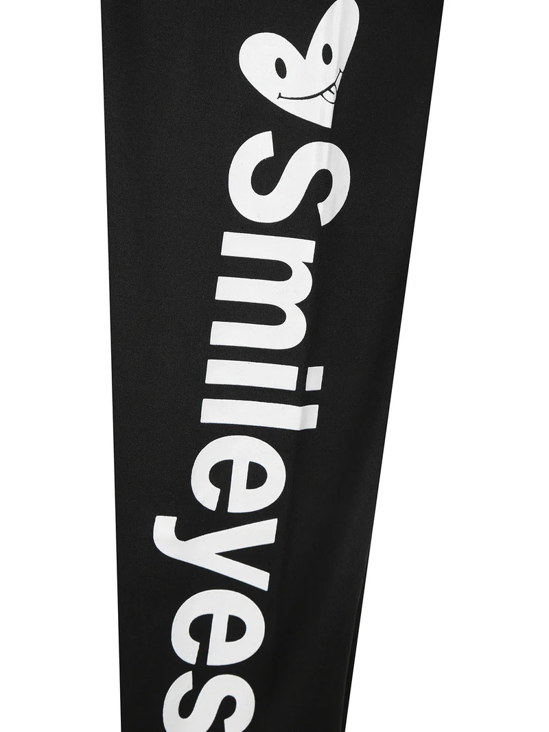 Leggings sportivi da bambina - bianco