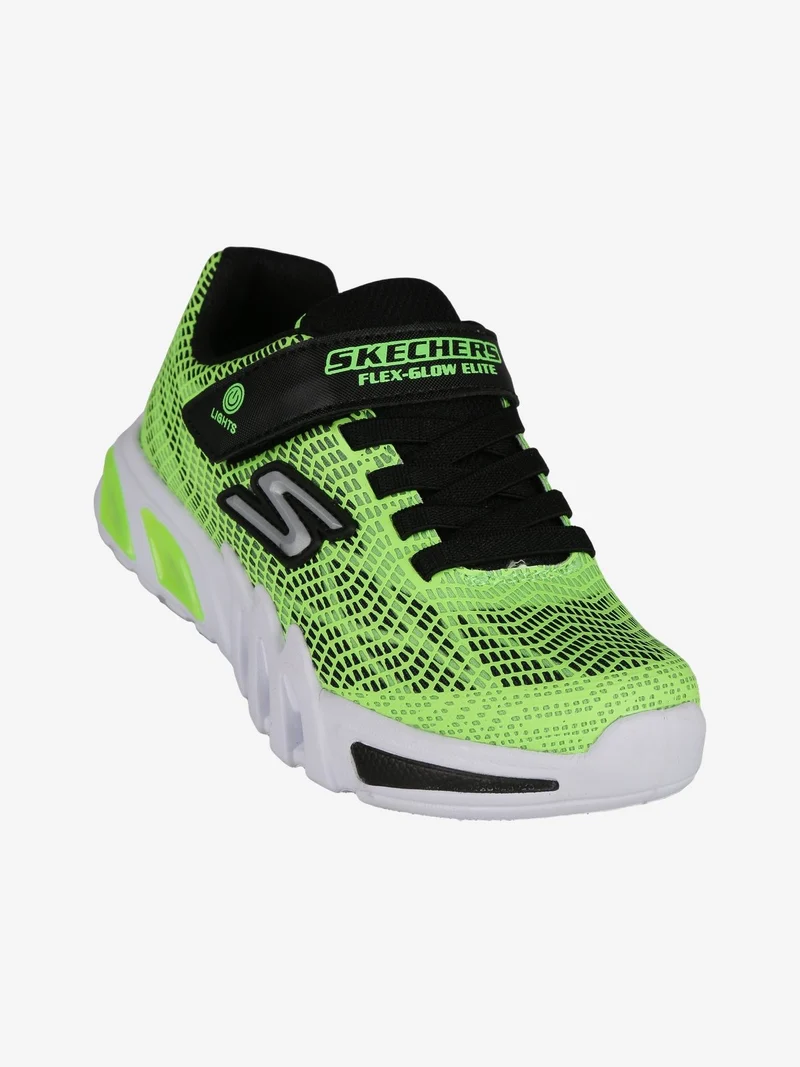 VORLO Flex Glow Elite Sneakers da bambino con luci - verde chiaro