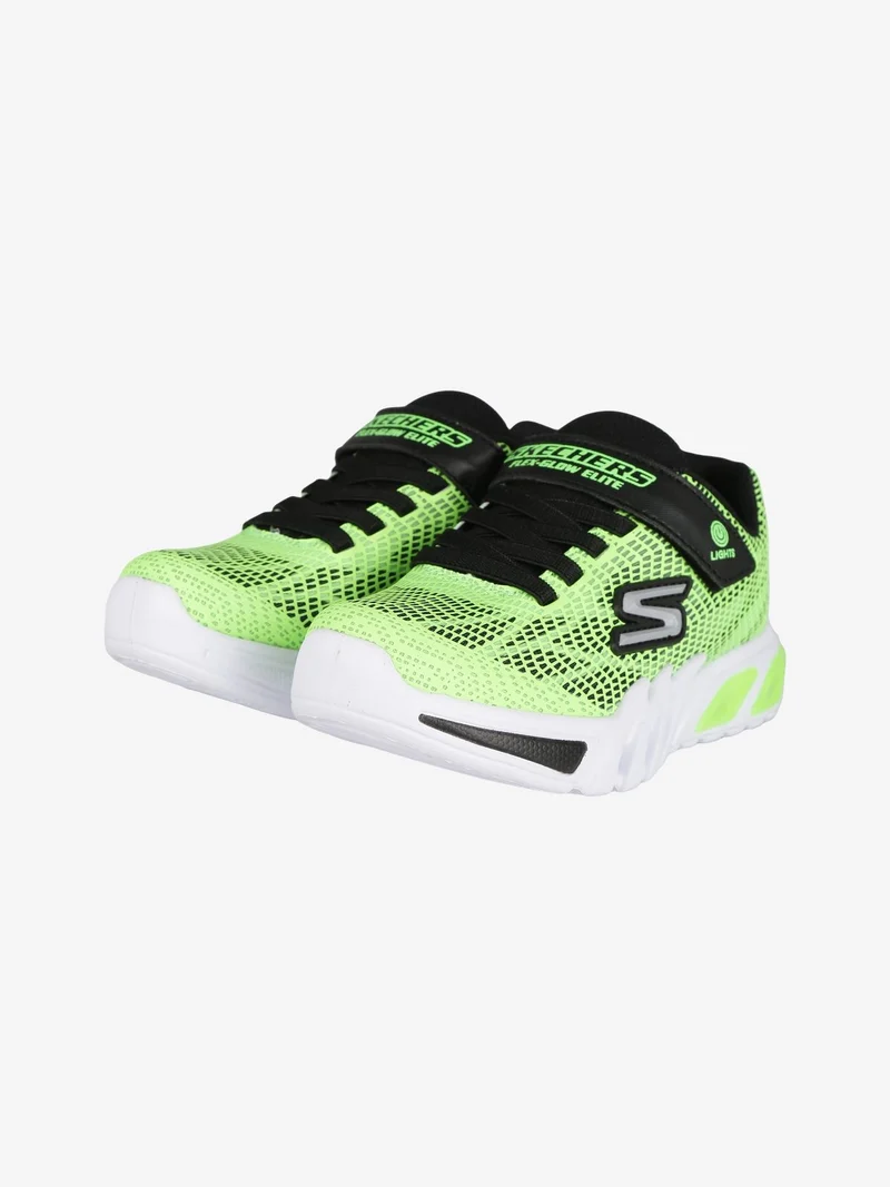 VORLO Flex Glow Elite Sneakers da bambino con luci - verde chiaro