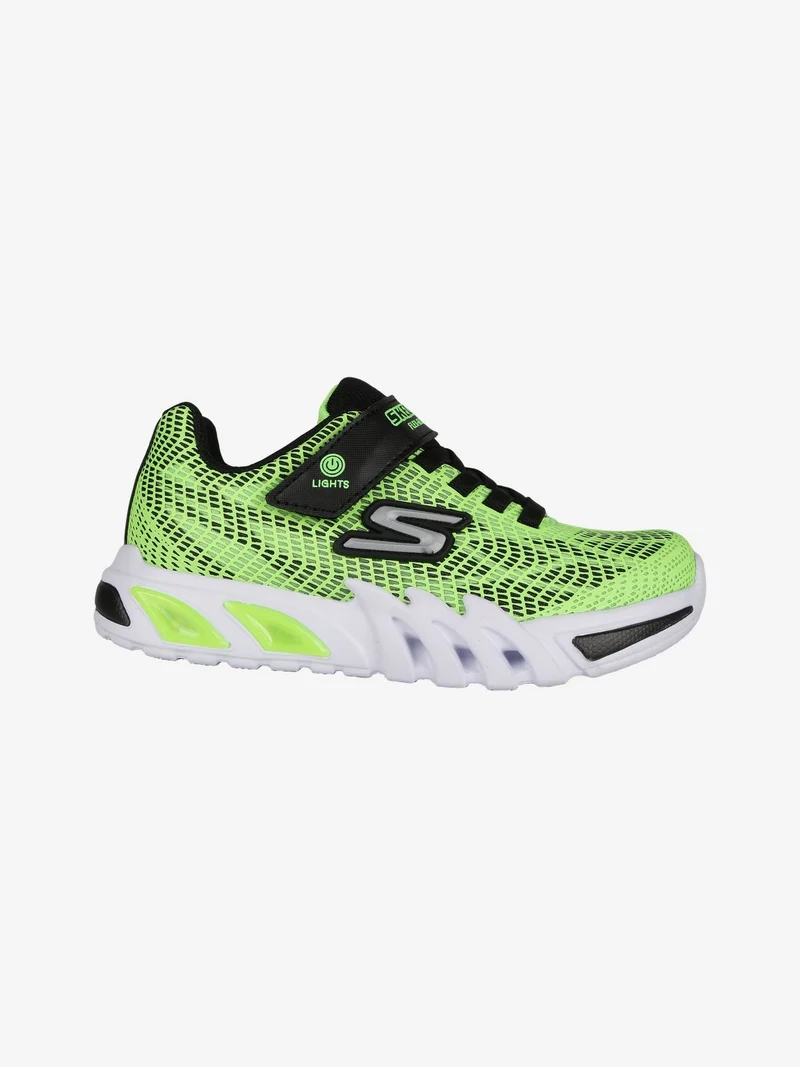 VORLO Flex Glow Elite Sneakers da bambino con luci - verde chiaro