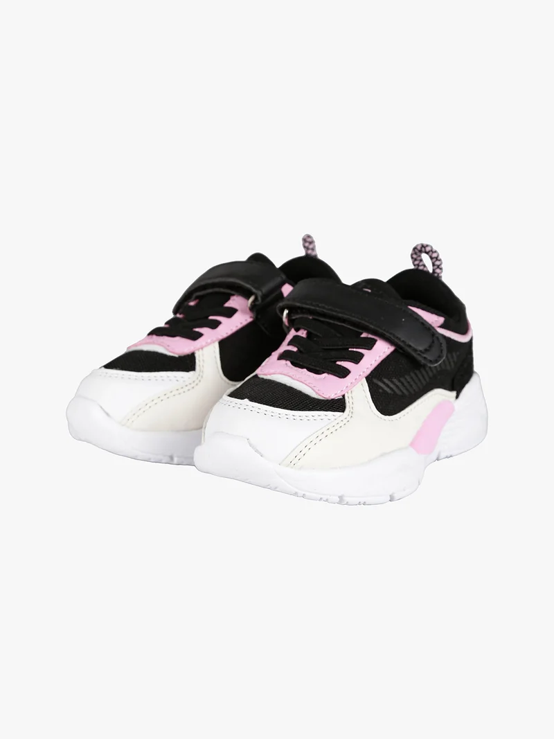 Scarpe sportive bambina con strappo GD21521 - nero