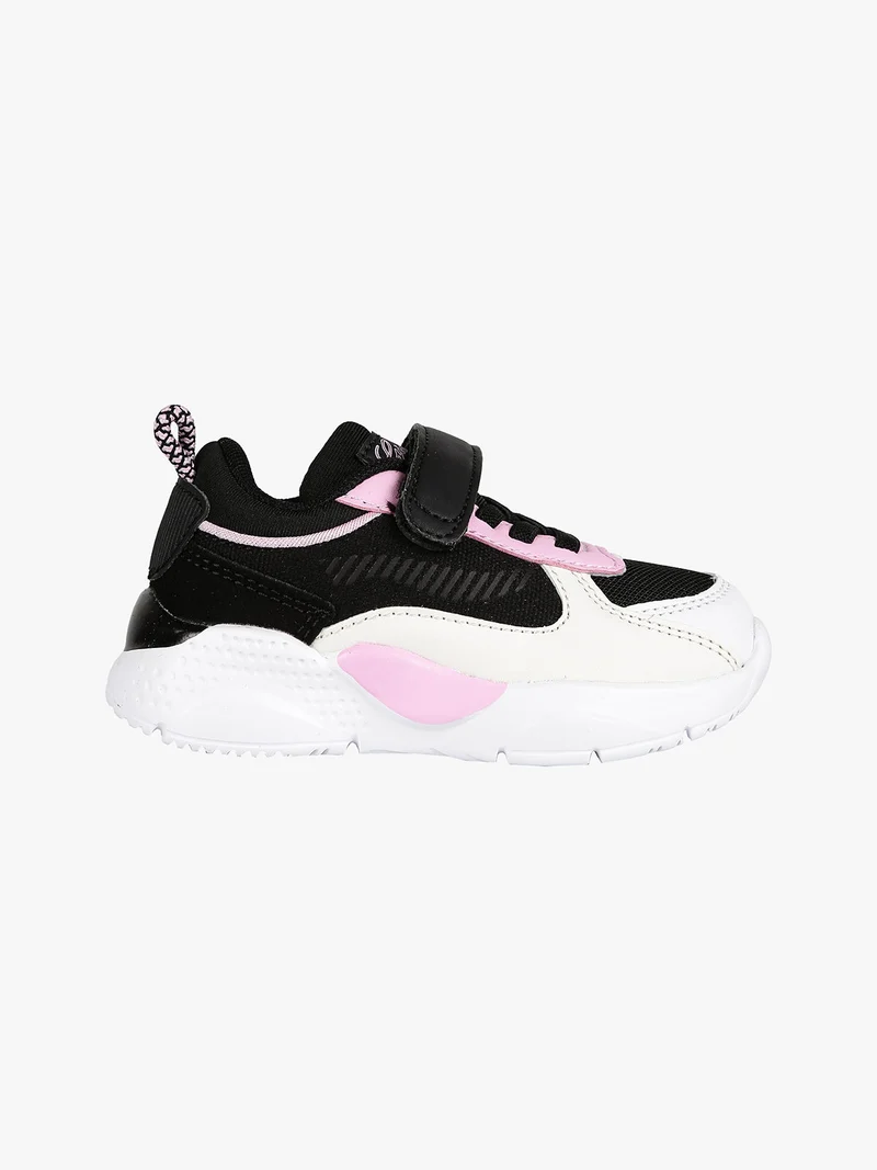 Scarpe sportive bambina con strappo GD21521 - nero